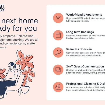Guestready - Spacieux Ideal Pour 6 公寓 *